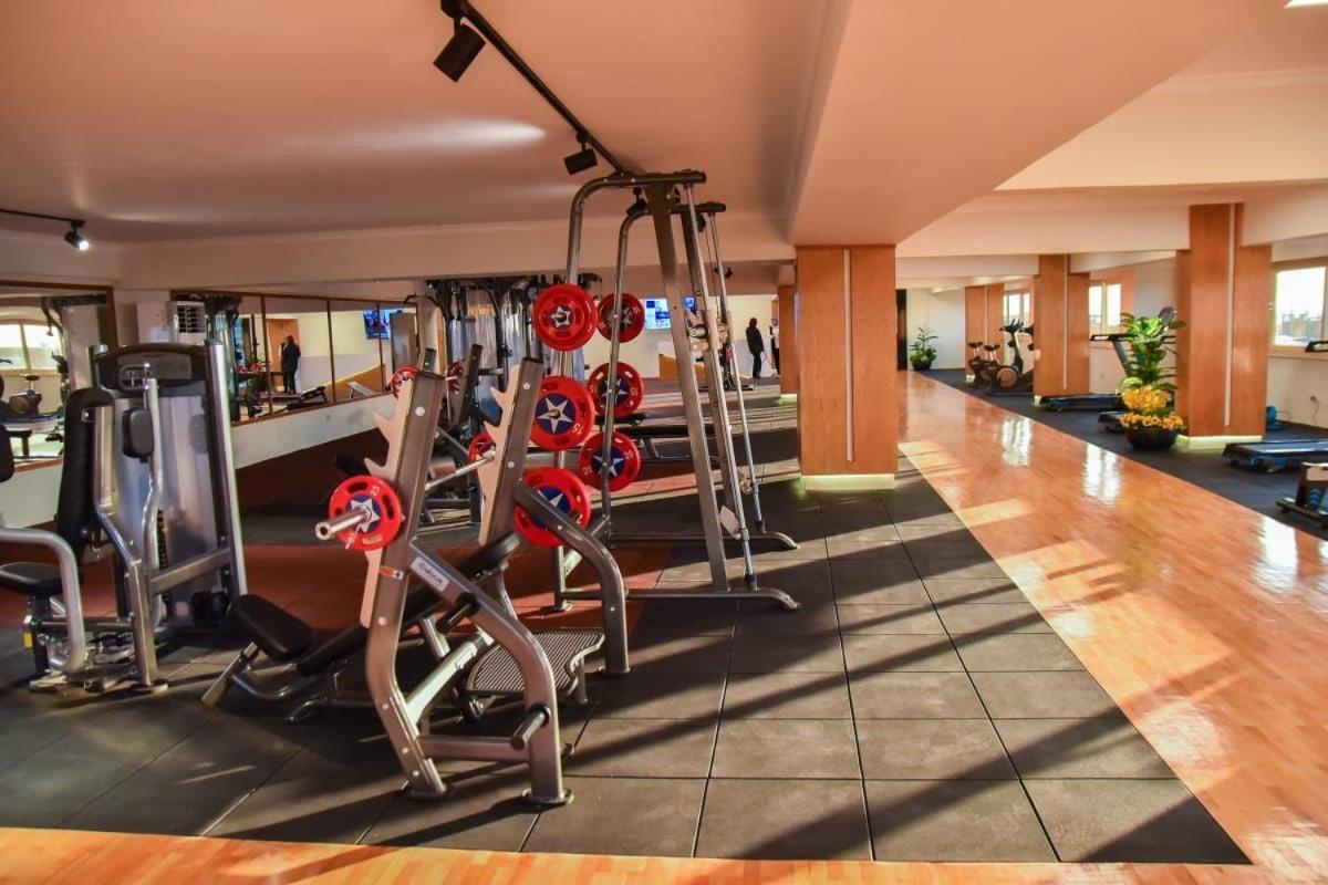 Fleet Club Mahrousa الإسكندرية المظهر الخارجي الصورة The gym at the hotel
